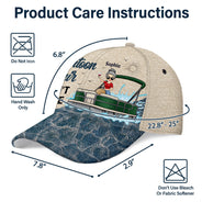 Pontoon Hair Don't Care - Gift For Pontoon Lovers, Boating Lovers - Personalized Classic Cap
