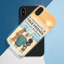 I Asked God For A True Friend - Gift For Dog Lovers, Dog Mom, Dog Dad - Personalized Clear Phone Case