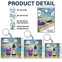 Always On My Mind - Memorial Gift For Family, Friends, Siblings - Personalized Acrylic Keychain