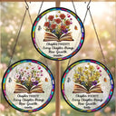 Christmas,Cozy,Reading,Gift For Yourself,Icon - A New Chapter Begins - Personalized Stained Glass Window Hanging Suncatcher