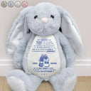 Gift For Bestie, Old Best friends, Happy - A Sweet Reminder True Friendship Takes Time - Personalized Soft Toy Bunny