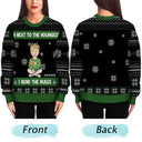 Christmas Siblings I Make The Rules - Gift For Siblings - Personalized Unisex Ugly Sweater