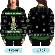 Christmas Siblings I Make The Rules - Gift For Siblings - Personalized Unisex Ugly Sweater