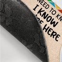 Pets No Need To Knock - Gift For Pet Lovers - Personalized Doormat