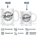 Officially Retired Let The Fun Begin - Personalized Mug