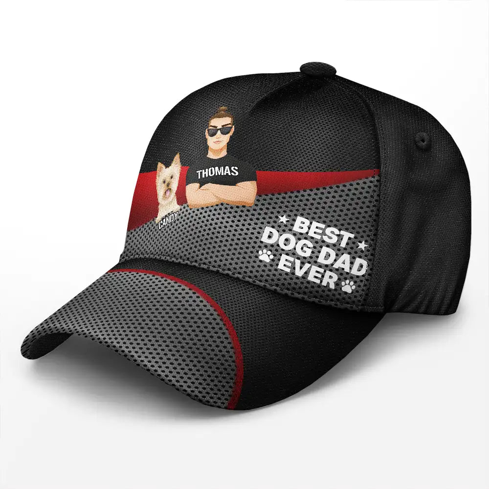 Best Dog Dad Ever - Personalized Classic Cap