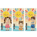 Summer Kids - Personalized Beach Towel