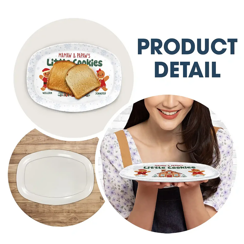 Grandma's Grandpa's Mom's Dad's Perfect Patch - Personalized Plate