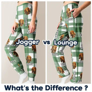 Pet Lovers - Custom Photo Plaid Pet Face - Personalized Pajama Pants