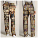 Reading,Gift For Yourself - Reading Chibi Just A Girl Who Loves Books - Personalized Pajama Pants