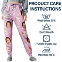 Custom Photo,Gift For Mother,Gift For Grandma,Love - Custom Photo Best Mom Grandma Ever - Personalized Pajama Pants