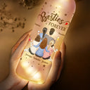Gift For Bestie - Good Friends Are Like Stars - Personalized Bottle Light
