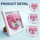 Gift For Couples, Gift For Wife, Gift For Girlfriend - You & Me We Got This - Personalized Flower Shadow Box
