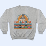 Family A Really Cool Grandpa Looks Like - Father Gift - Personalized Custom T Shirt