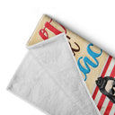 Summer Salty Lil' Beach - Gift For Beach Lovers - Personalized Custom Beach Towel