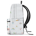 I Am Kind Smart Brave Affirmations - Gift For Kids, Back To School - Personalized Canvas Backpack