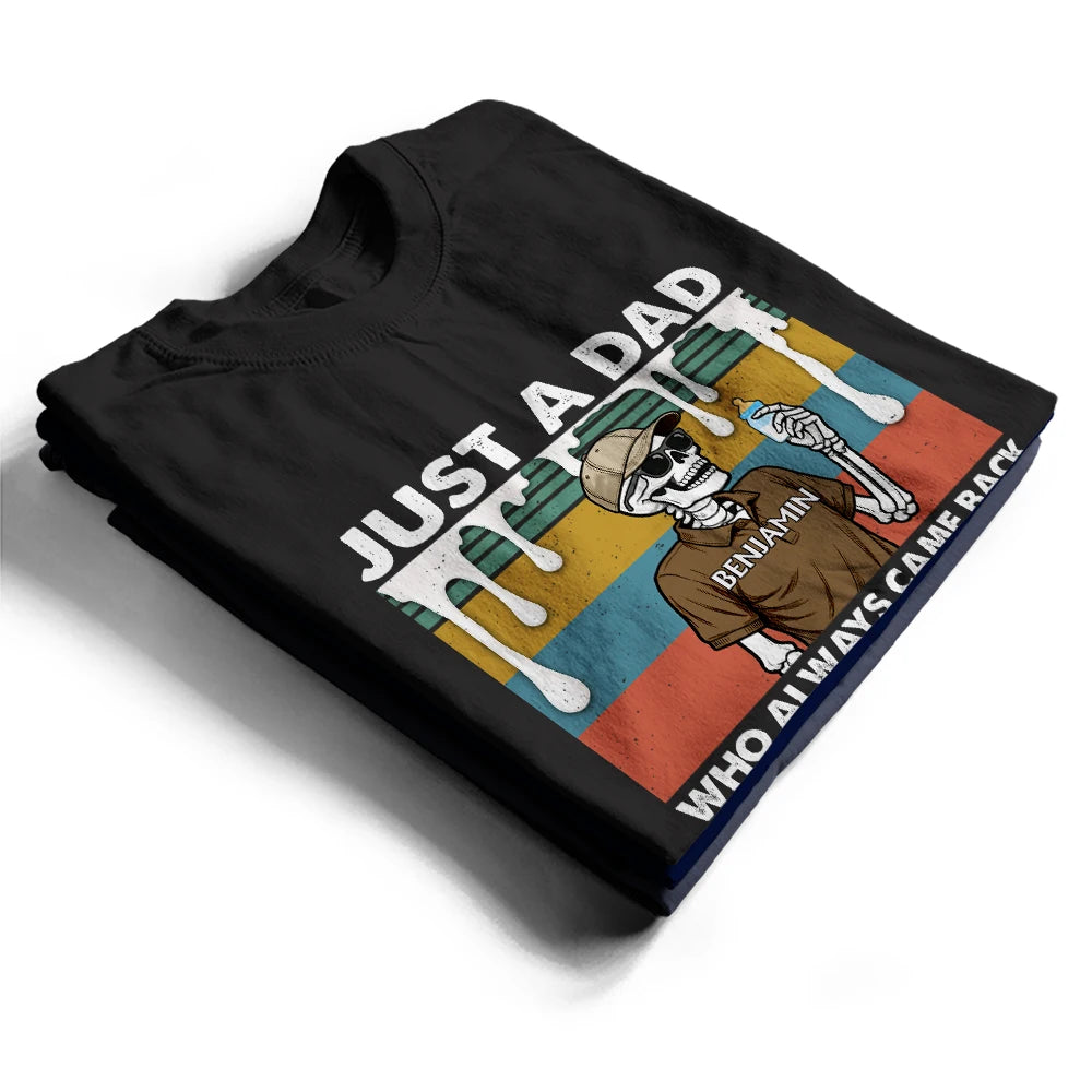 Gift For Husband, Gift For Yourself, Gift For Men, Gift For Father, Funny, Afro Dad - Always Came Back With The Milk - Personalized T Shirt