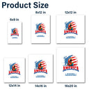 Gift For Yourself, Family, Happy, Independence Day, America 250th - America 250 We The People Semiquincentennial - Personalized Decor Decal