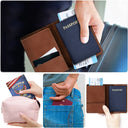 Travel,Gift For Yourself,Happy,America 250th,Independence Day - America 250 Years Of Freedom Embroidery Effect Prints - Personalized Passport Cover, Passport Holder