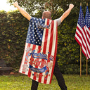 America 250th,Independence Day,Gift For Yourself,Proud,Custom Text - America 250th Anniversary - Personalized Costume Capea