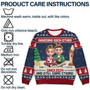 Old Couples,Gift For Husband,Gift For Wife,Christmas,Top Market,Love - Annoying Each Other 3D Effect Couple - Personalized Unisex Ugly Sweater
