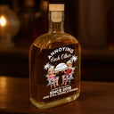 Gift For Couples, Gift For Husband, Gift For Wife, Gift For Boyfriend, Gift For Girlfriend, Funny - Annoying Each Other Since - Personalized Whiskey Bottle