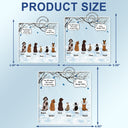 We Still Talk About You - Memorial Gift For Pet Lovers - Personalized Acrylic Car Hanger