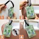 If Not Now When - Gift For Travelers, Traveling Lovers, Him, Her - Personalized Luggage Tag