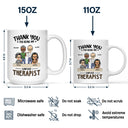 Thank You For Being My Emotional Coworker - Gifts For Colleagues, Besties - Personalized Mug