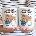A Girl & Her Cat A Bond That Can't Be Broken - Funny Gift For Cat Lovers, Pet Lovers - Personalized Mug