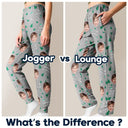 Family, Parents - Custom Photo Christmas Family Faces - Personalized Pajama Pants