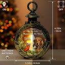 Custom Photo Memorial Your Light Will Always Shine In My Heart - Personalized Candlelight Lantern Ornament