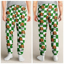 Family - Custom Photo Family Pet Face Cut - Personalized Pajama Pants