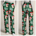 Family - Custom Photo Christmas Gift Family Name - Personalized Pajama Pants