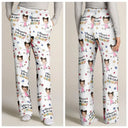 Gift For Grandma, Gift For Mother - Custom Photo Bless To Be Called Grandma Nana - Personalized Pajama Pants