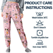Gift For Grandma, Gift For Mother - Custom Photo Bless To Be Called Grandma Nana - Personalized Pajama Pants