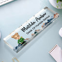 Gift For Bestie, Gift For Sisters, Gifts For Colleagues - Fixer Of Everything - Personalized Desk Name Plate
