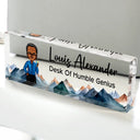 Gift For Bestie, Gift For Sisters, Gifts For Colleagues - Fixer Of Everything - Personalized Desk Name Plate

