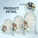 Gift For Couples,Happy,Gift For Husband,Gift For Wife,Wedding,Custom Photo - Custom Photo Couples Anniversary - Personalized Heart Shaped Acrylic Plaque