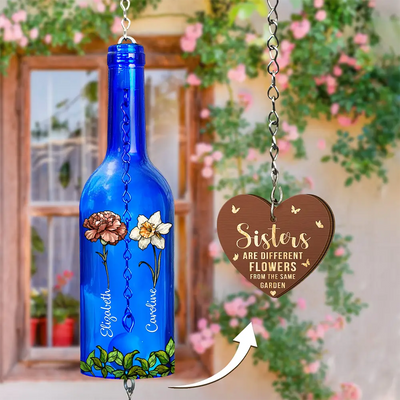 Wine Bottle Wind Chime