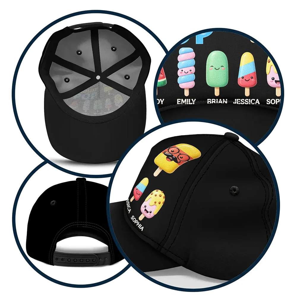Gift For Husband,Gift For Yourself,Gift For Men,Gift For Father,Gift For Grandpa,Non-Eng,Icon,Humorous - The Coolest Pop Grandpa Dad - Personalized Classic Cap