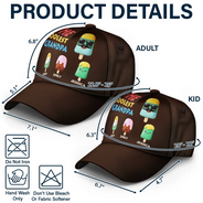 Gift For Husband,Gift For Yourself,Gift For Men,Gift For Father,Gift For Grandpa,Non-Eng,Icon,Humorous - The Coolest Pop Grandpa Dad - Personalized Classic Cap