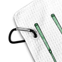 Gift For Husband,Gift For Yourself,Gift For Men,Gift For Father,Gift For Grandpa,Golf,Sport Dad,Dad's Hobby,Grandpa's Hobby,Non-Eng,Icon,Playful - Best Dad By Par Golf Clubs - Personalized Golf Towel