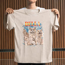 Custom Photo, Pet Lovers, Humorous, Remove BG Photo - Custom Photo Retro 90's Dog Cat Pet - Personalized Vintage Washed T Shirt
