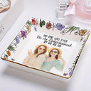 Custom Photo, Art Design, Gift For Bestie, Humorous, Photo - Colored Pencil - Custom Photo Colored Pencil Sketch No One Will Ever Be As Entertained By Us As Us - Personalized Ring Dish
