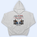 I Am Not Retired I'm Under New Management See Wife For Details Husband Wife - Couple Gift - Personalized Custom T Shirt