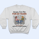 Family Couple Annoying Each Other And Still Going Strong - Gift For Couples - Personalized Custom T Shirt