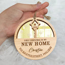 First Christmas In My New Home - Personalized Mirror Ornament