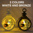 Memorial, Family - Custom Photo Light Of Those Who Are Watching Today From Heaven - Personalized Candlelight Lantern Ornament