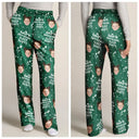 Gift For Father, Gift For Grandpa - Custom Photo Papa's Official Sleep Pants - Personalized Pajama Pants